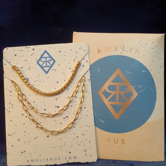 Amelia Rue - Multi-Strand Layering Necklace Set - Picture 1 of 3